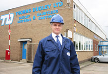 Martin Dudley outside our Head Office