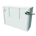 Phantom concealed toilet cistern